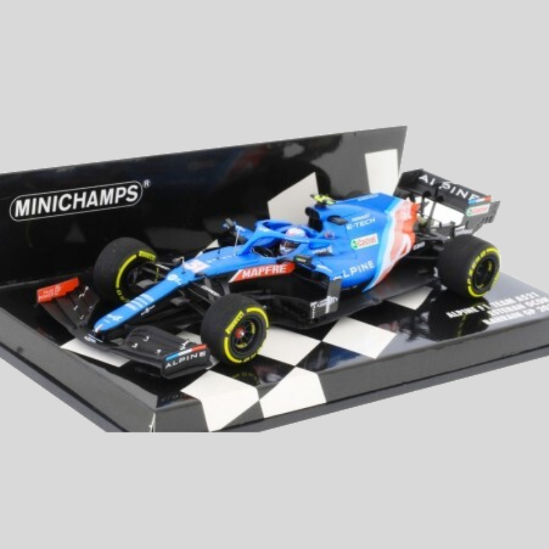 Alpine F1 Team A521 (2021) E. Ocon - 4th Saudi Arabian GP