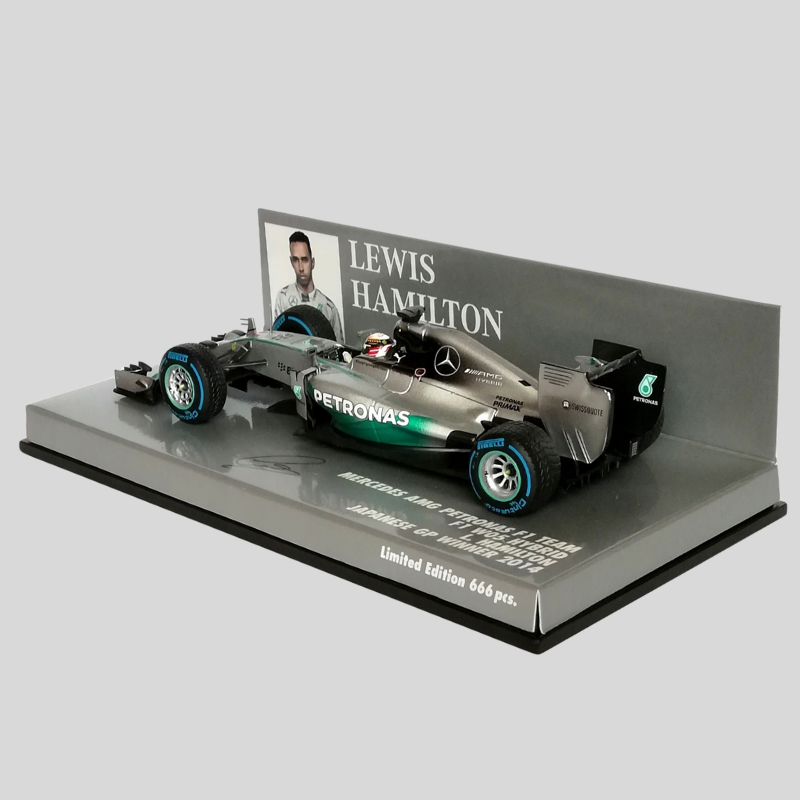Mercedes AMG Petronas F1 Team F1 WO5 HYBRID L.Hamilton Japanese GP Winner 2014