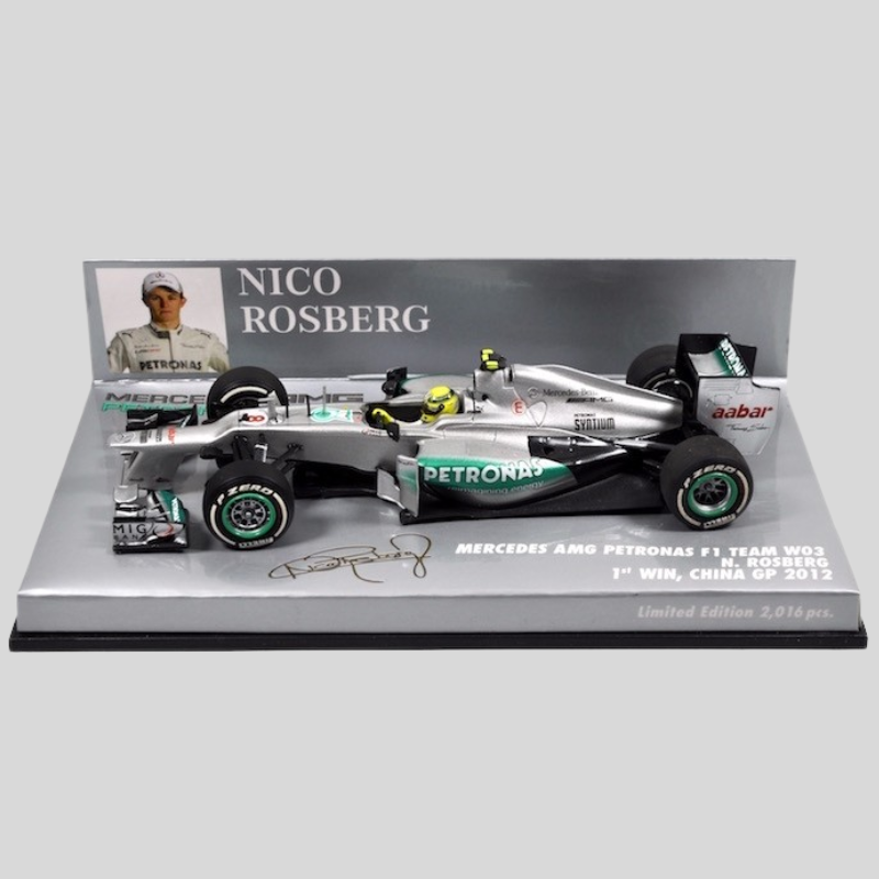 Mercedes AMG Petronas F1 Team WO3 N.Rosberg 1st Win, China GP 2012