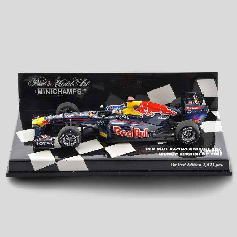 Red Bull Racing Renault RB7 S.Vettel Winner Turkish GP 2011