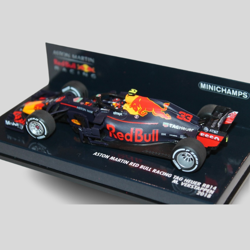 Aston Martin Red Bull Racing Tag Heuer RB14 Verstappen 2018