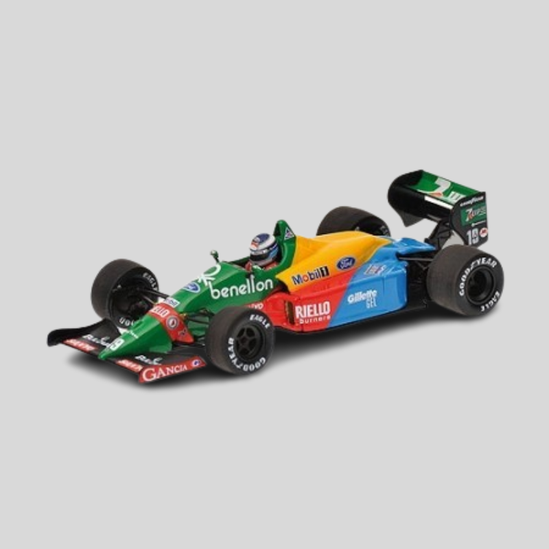 Benetton Ford B188 M.Hakkinen, First F1 Test