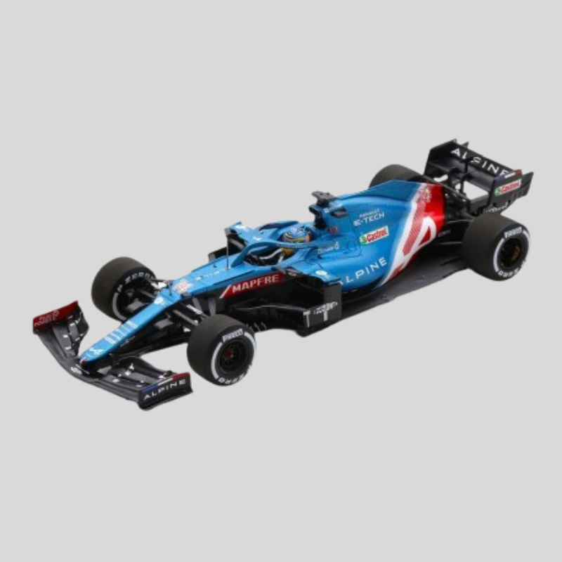 Alpine A521 Hungarian GP 2021 Fernando Alonso SPARK