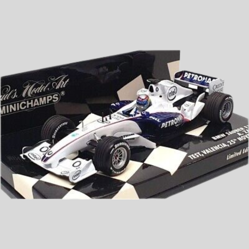 BMW Sauber F1 06 A.Zanardi Test, Valencia 25th November 2006