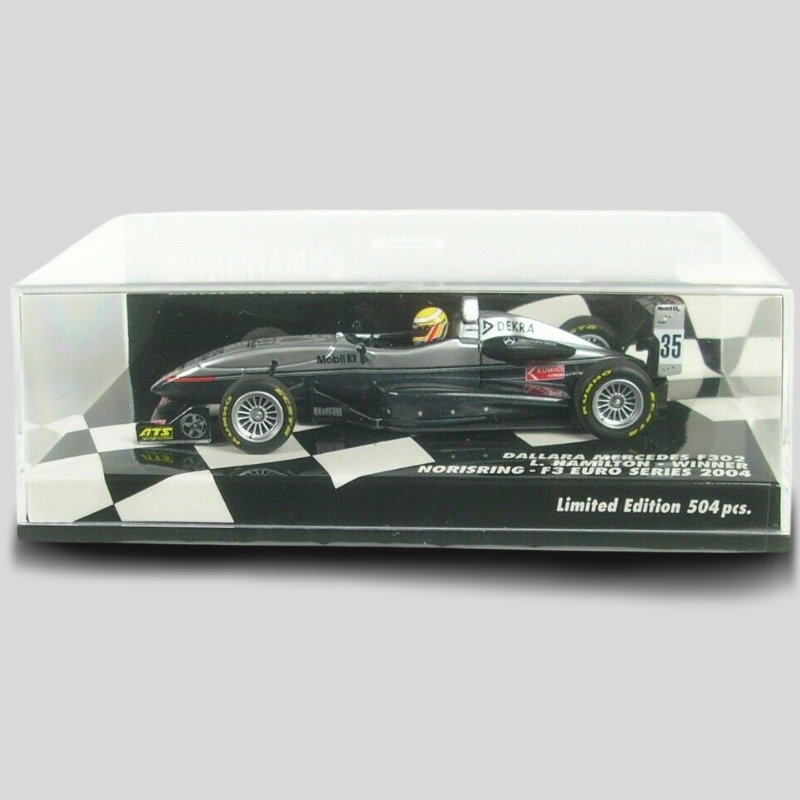 Dallara Mercedes F302 L.Hamilton, Winner Norisring -F3- Euro Series 2004