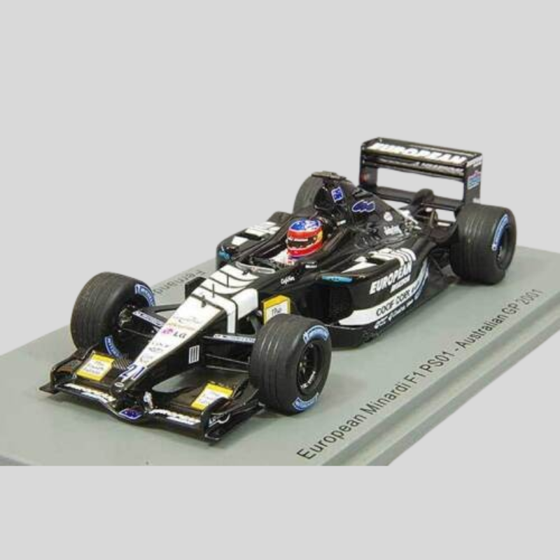 European Minardi F1 PS01 – Australian GP 2001 Fernando Alonso