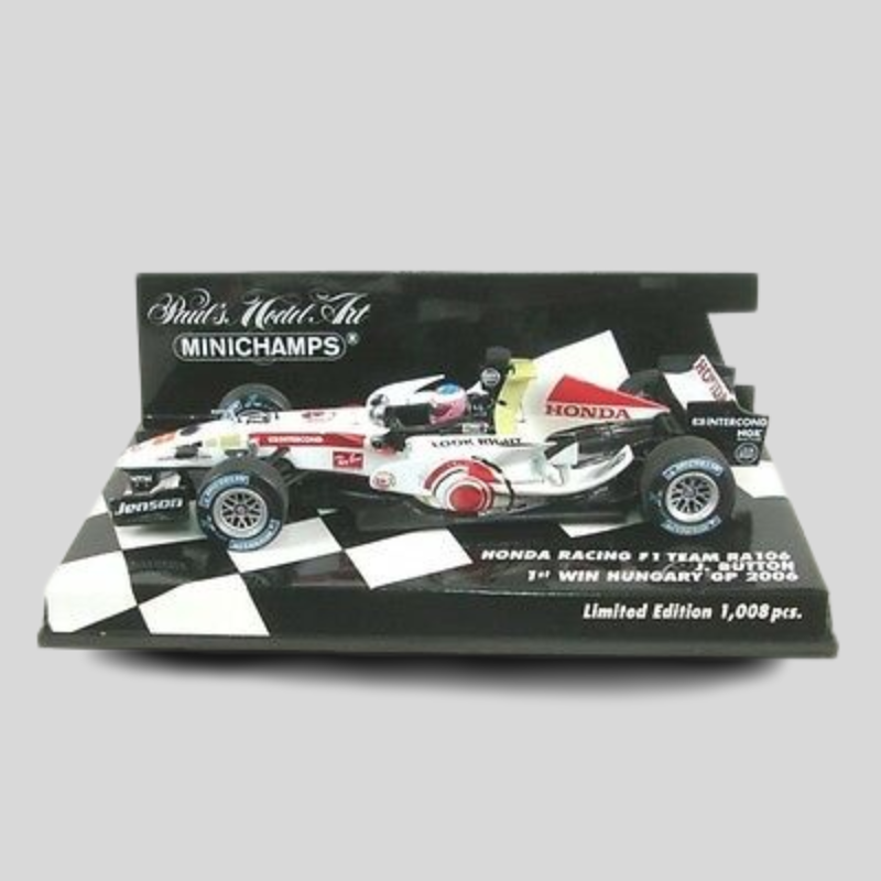 Honda Racing F1 Team RA106 J.Button 1st Hungary GP 2006