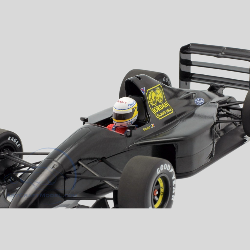 Jordan Ford 191 B.Gachot – F1 Testing 15th January 1991, Paul Ricard