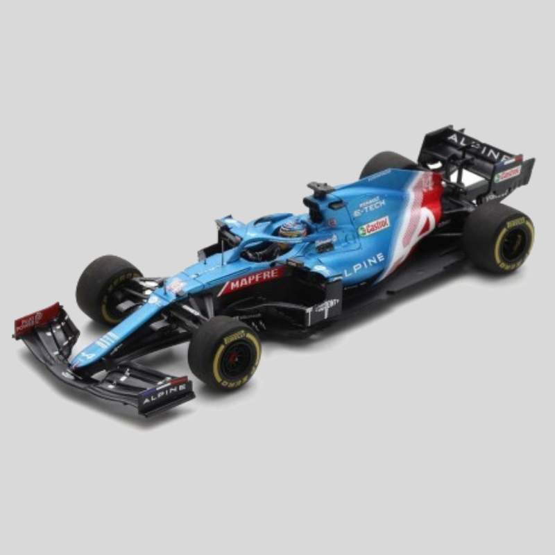 Alpine A521 Bahrain GP 2021 Fernando Alonso SPARK