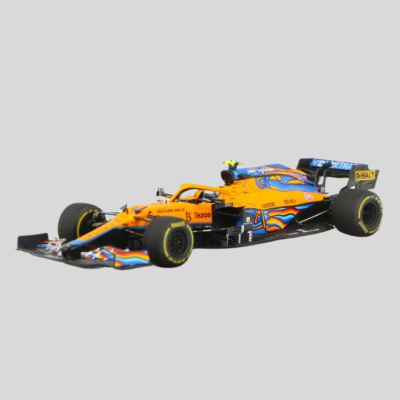 Mclaren MCL35M Abu Dhabi GP 2021 Lando Norris SPARK