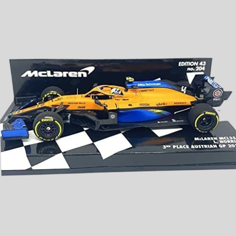Mclaren Renault MCL35 Lando Norris– 3nd Place Austrian GP 2020