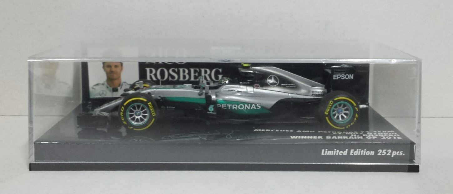 Mercedes AMG Petronas F1 Team F1 WO7 HYBRID Nico Rosberg Winner Bahrain GP2016