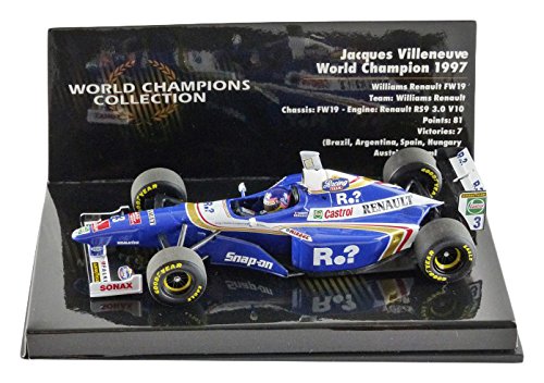 Jacques Villeneuve World Champion 1997 Williams Renault FW19