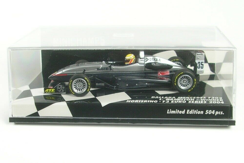 Dallara Mercedes F302 L.Hamilton, Winner Norisring -F3- Euro Series 2004