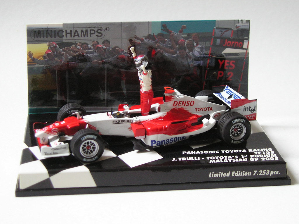 Panasonic Toyota Racing TF105 J.Truli – Toyotas erstes Podium