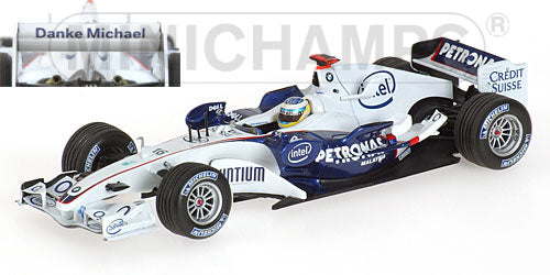 BMW Sauber F1 06 R.Kubica ‘’Thanks Michael ‘’ Brazil GP 2006