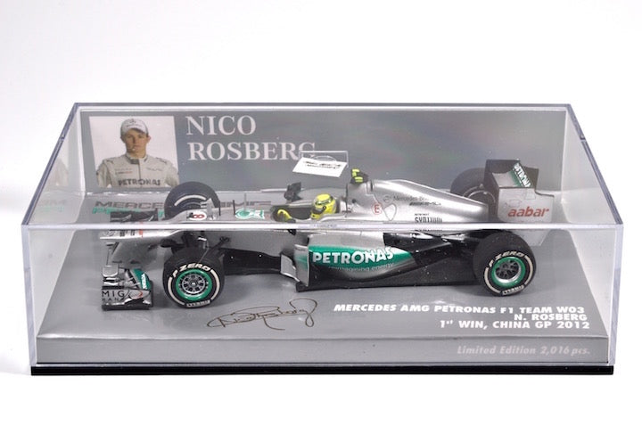 Mercedes AMG Petronas F1 Team WO3 N.Rosberg 1st Win, China GP 2012