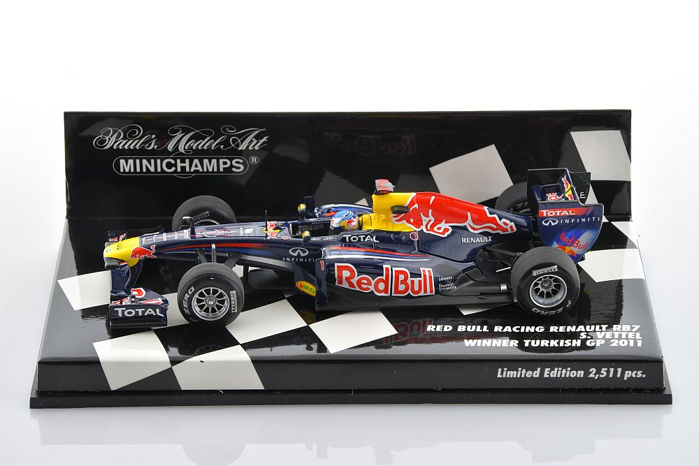 Red Bull Racing Renault RB7 S.Vettel Winner Turkish GP 2011