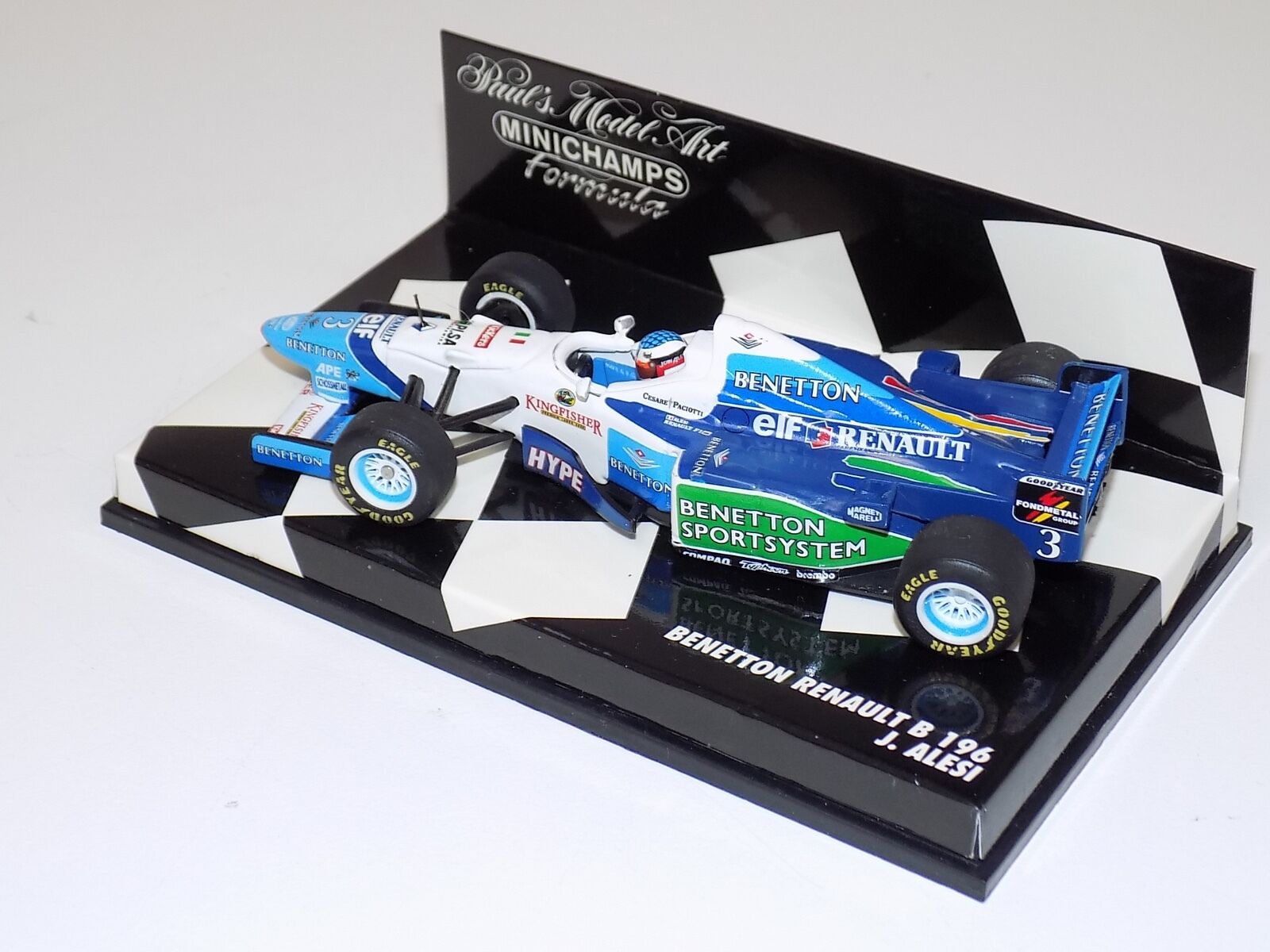 Benetton Renault B196 J.Alesi