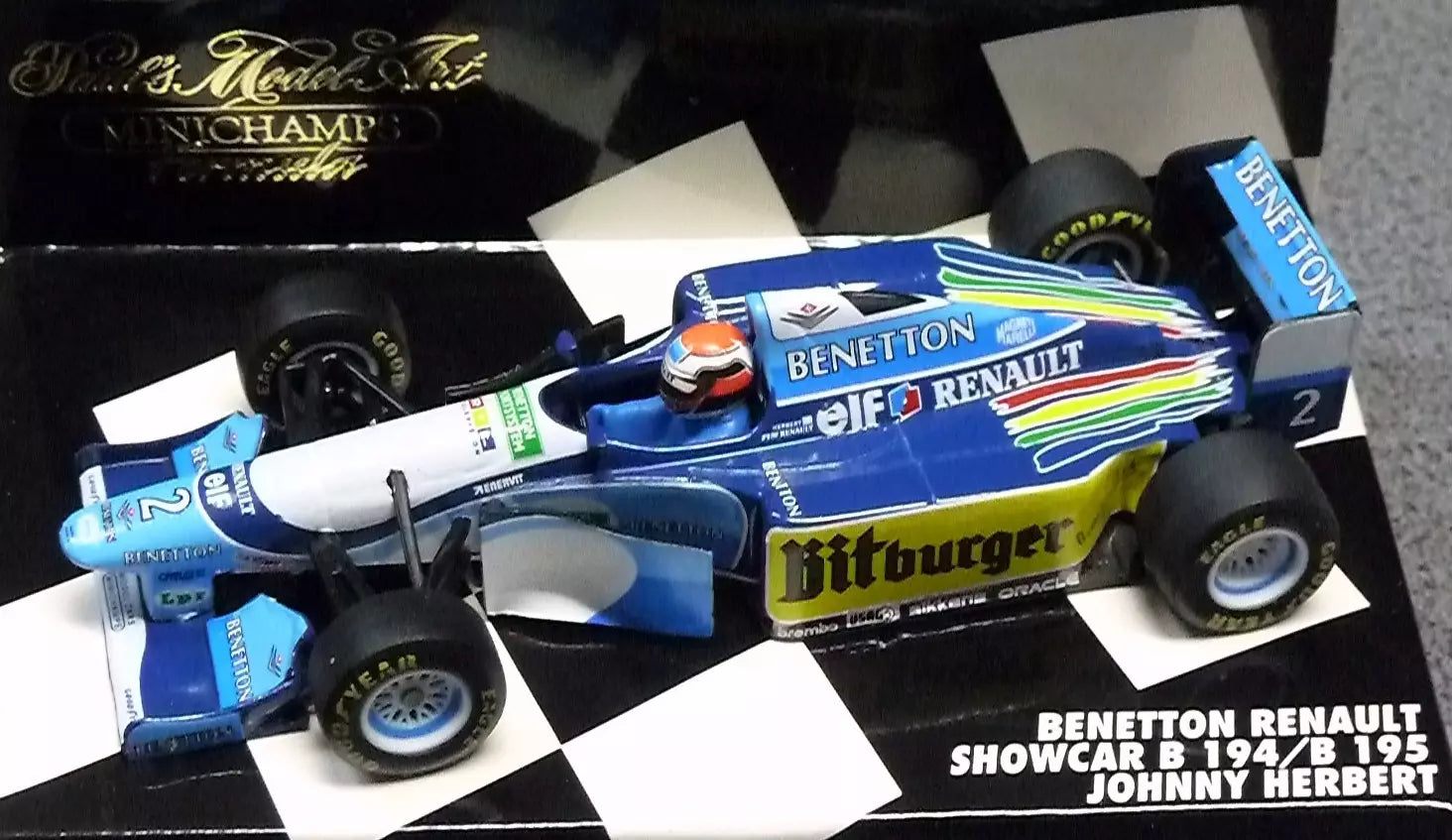 Benetton Renault Showcar B 194/B 195 Johnny Herbert