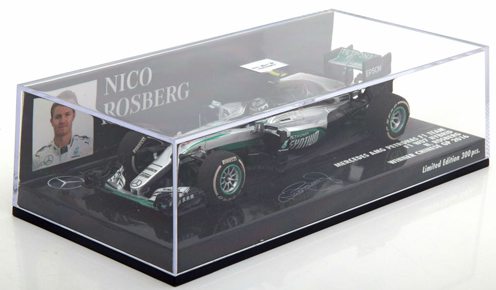 Mercedes AMG Petronas F1 Team Nico Rosberg Winner Chinese GP 2016