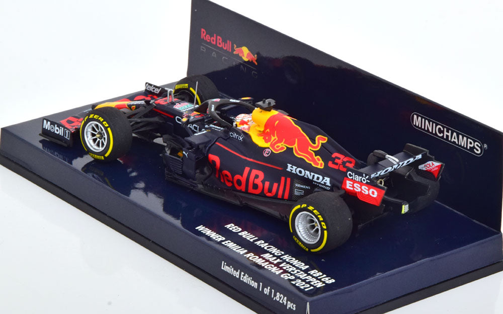 Red Bull Racing Honda RB16B Max Verstappen Winner Emilia Romagna GP 2021