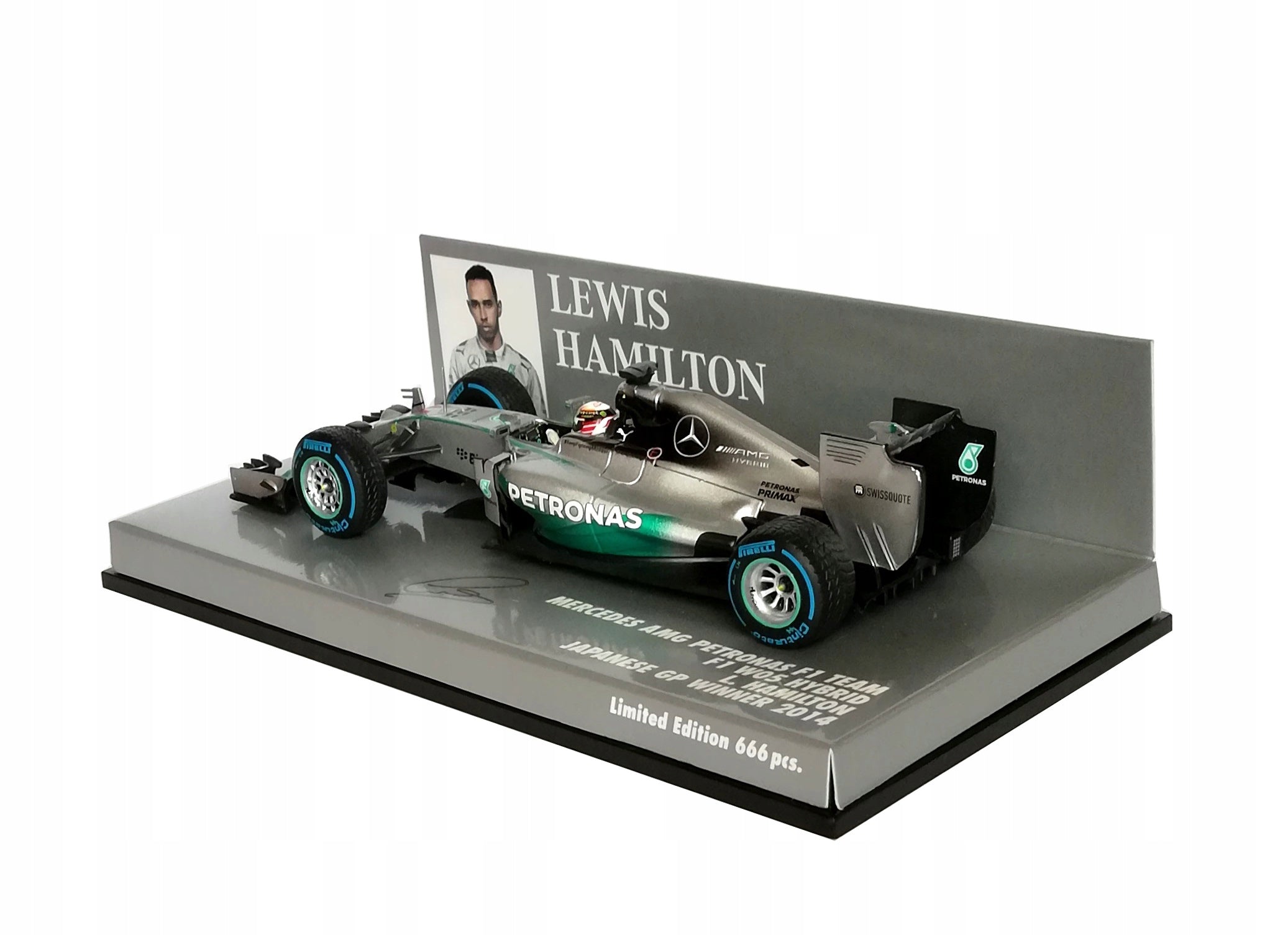 Mercedes AMG Petronas F1 Team F1 WO5 HYBRID L.Hamilton Japanese GP Winner 2014