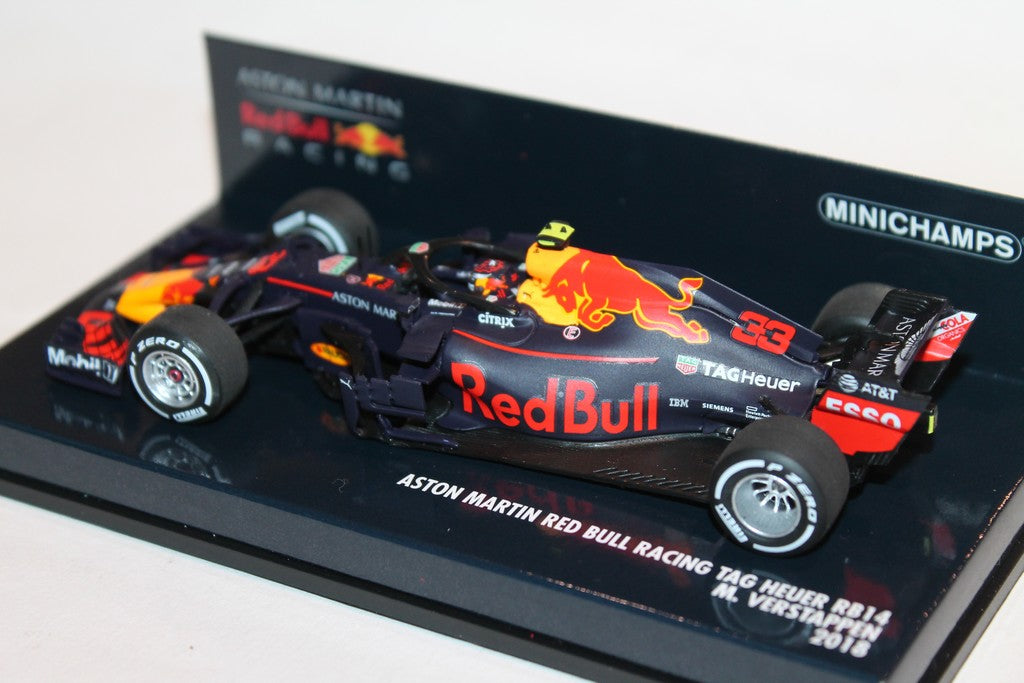 Aston Martin Red Bull Racing Tag Heuer RB14 Verstappen 2018