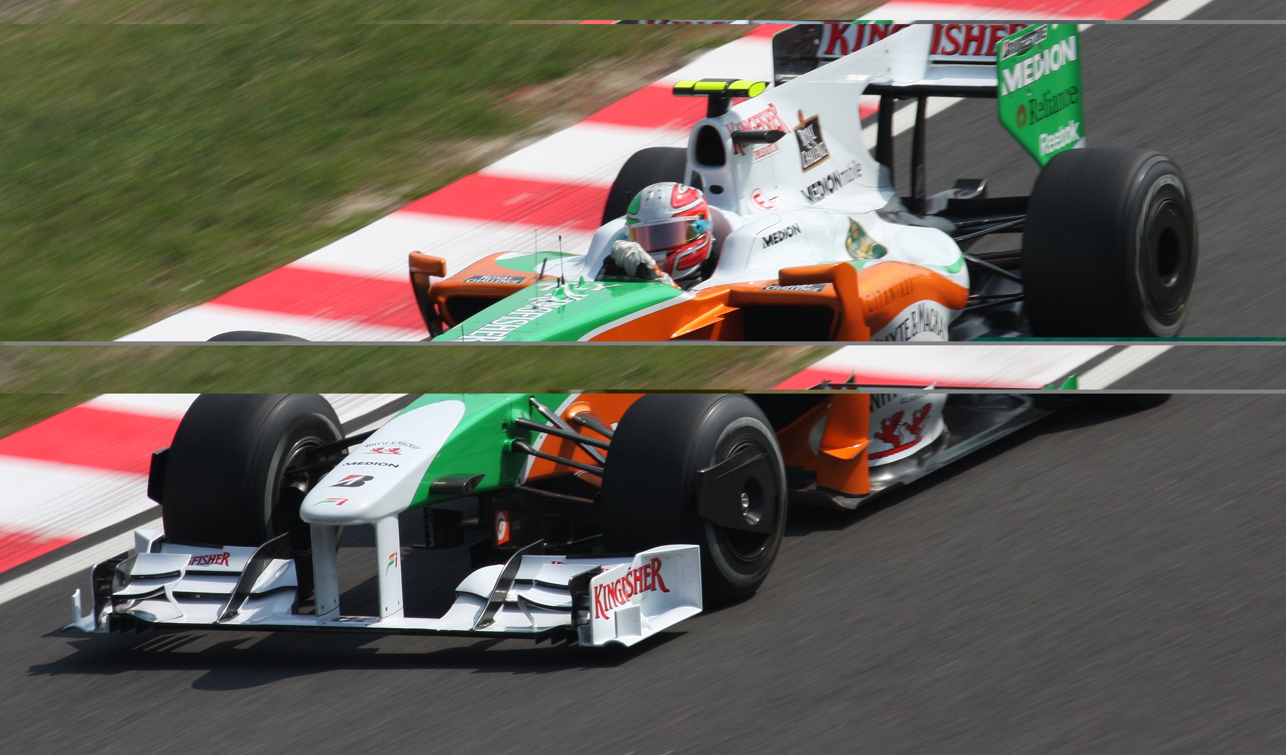 Force India VJM02 G.Fisichella 2009