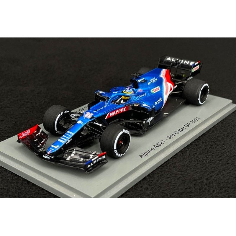 Alpine A521 3rd Qatar GP 2021 Fernando Alonso SPARK