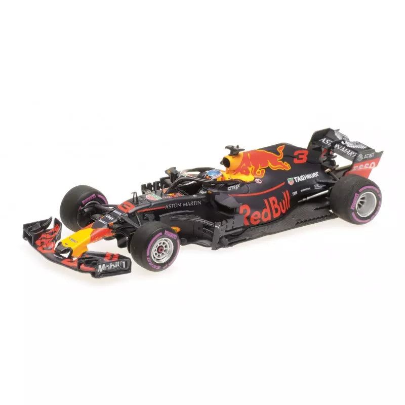 Aston Martin Red Bull Racing Tag Heuer RB14 D. Ricciardo Winner Monaco GP2018