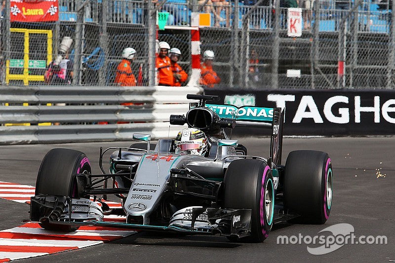 Mercedes AMG Petronas F1 Team F1 WO7 HYBRID Hamilton Monaco GP2106