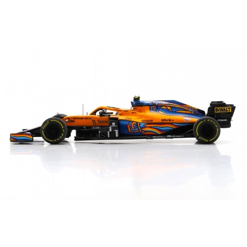 Mclaren MCL35M Abu Dhabi GP 2021 Lando Norris SPARK