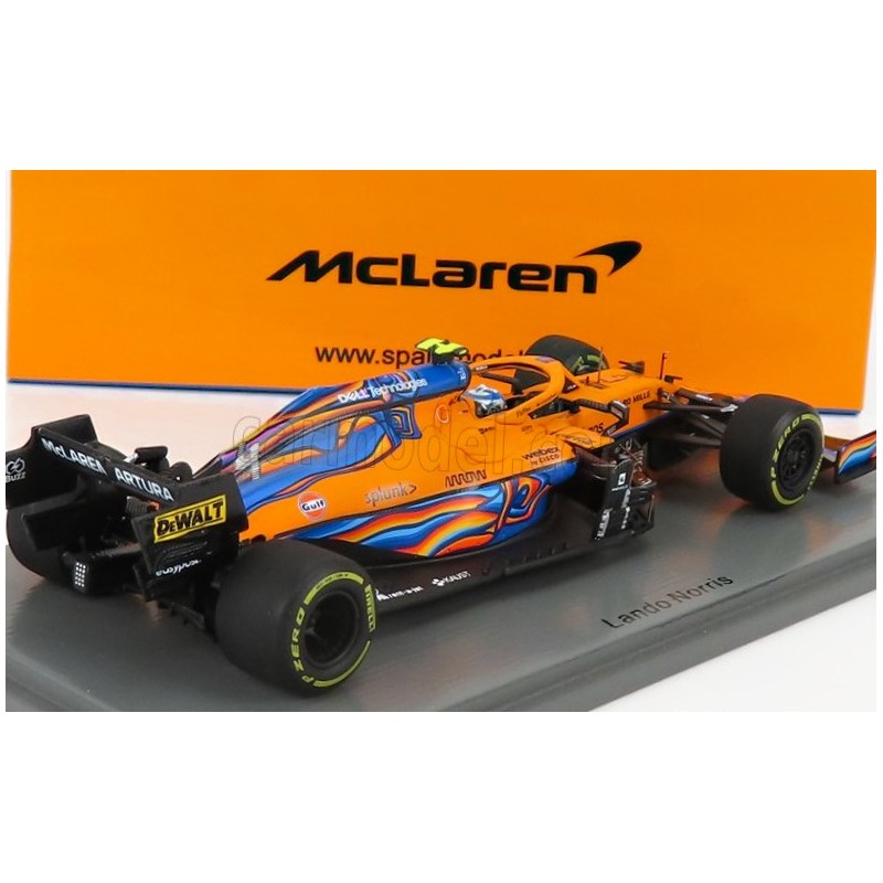 Mclaren MCL35M Abu Dhabi GP 2021 Lando Norris SPARK