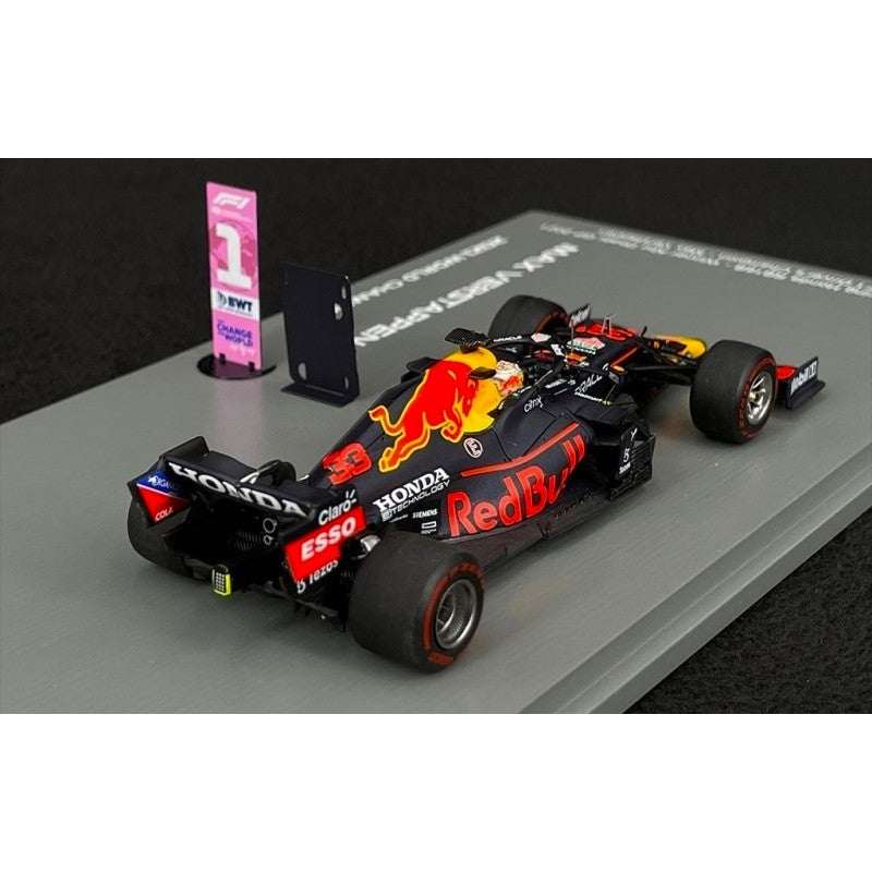 Red Bull Racing Honda RB16B Winner Abu Dhabi GP 2021 F1 Driver’s Champion – Max Verstappen