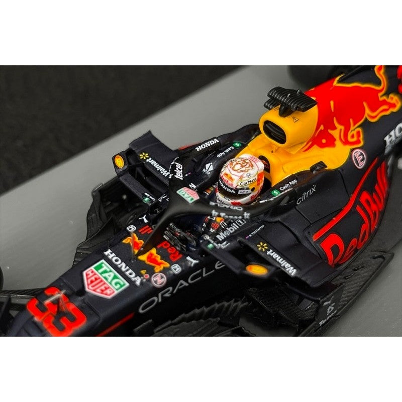 Red Bull Racing Honda RB16B Winner Abu Dhabi GP 2021 F1 Driver’s Champion – Max Verstappen