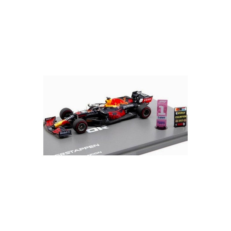 Red Bull Racing Honda RB16B Winner Abu Dhabi GP 2021 F1 Driver’s Champion – Max Verstappen