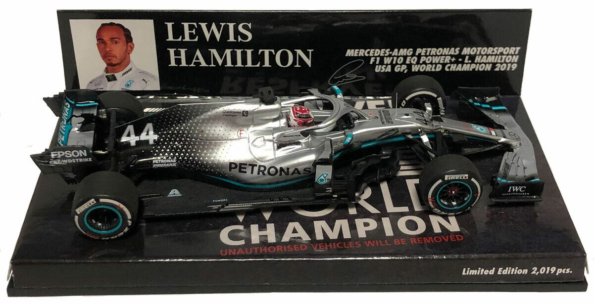 Mercedes AML Petronas Motorsport L.Hamilton – USA GP World Champion 2019