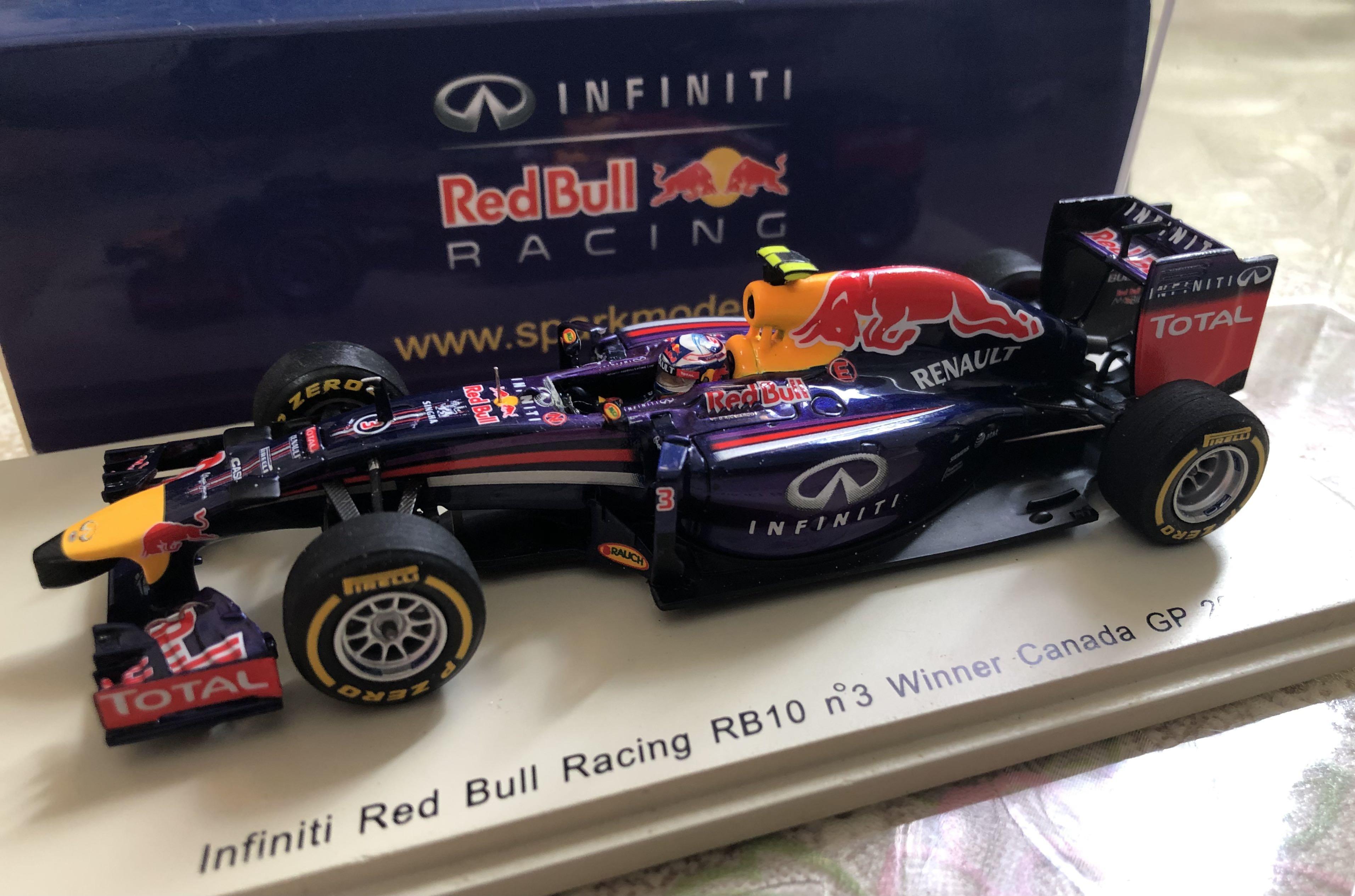 Infinity Red Bull Racing RB 10 2014 Ricciardo – N 3 Winner Canada GP2014