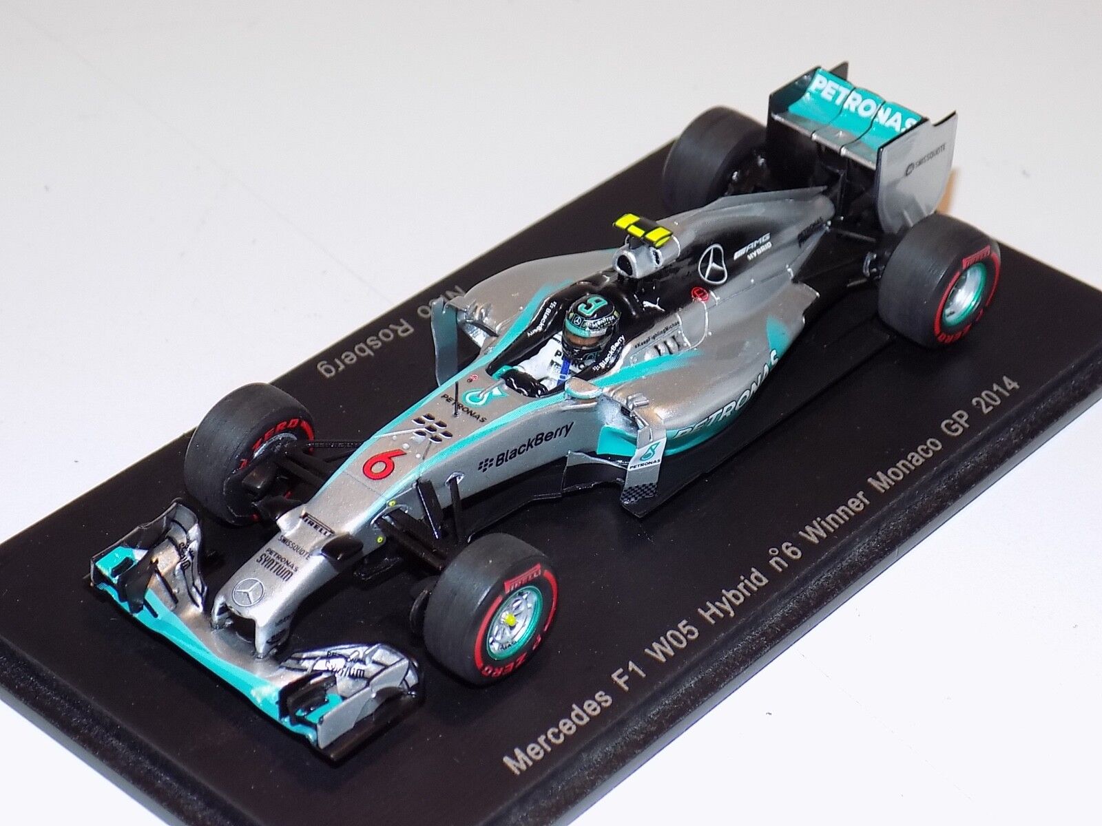 Mercedes F1 W05 Hybrid n6 Winner Monaco GP 2014 Nico Rosberg