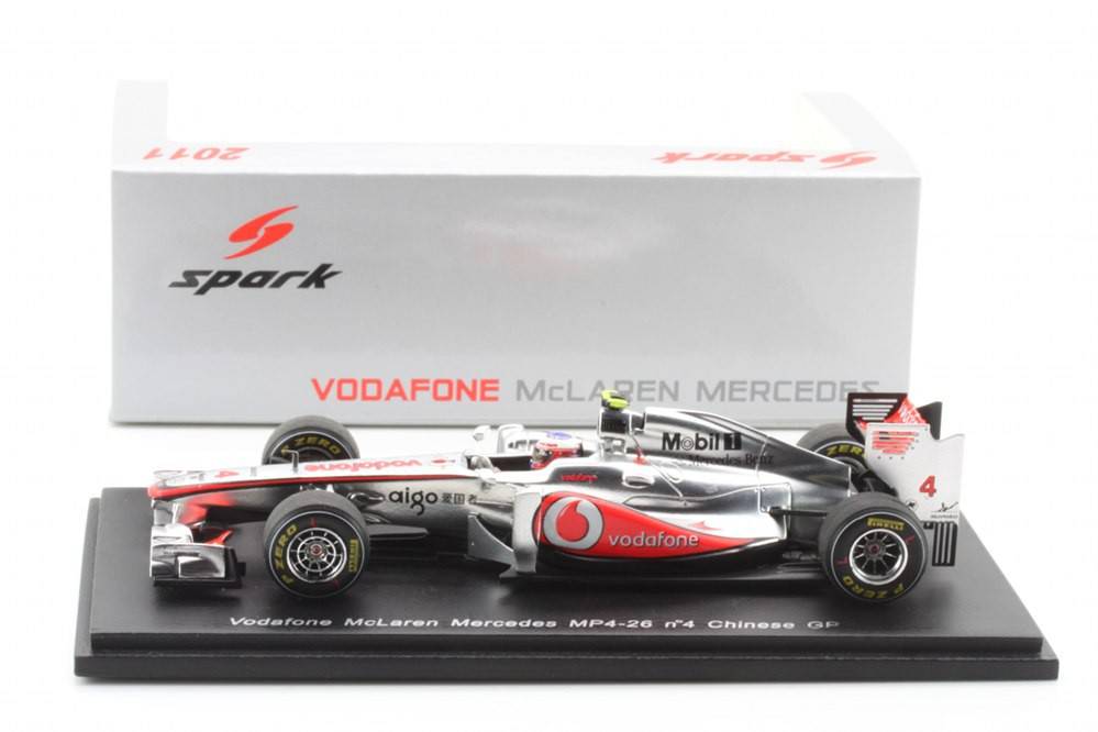 Vodafone McLaren Mercedes MP4 -26 n4 Chinese GP 2011 Jenson Button