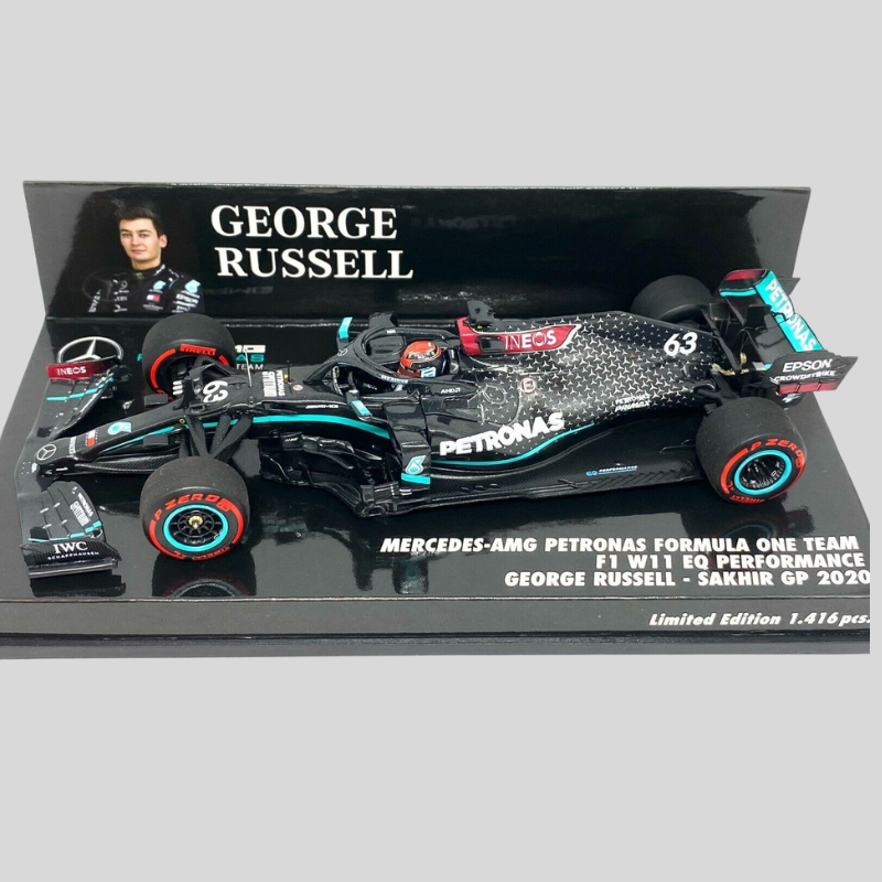 Mercedes FW43B George Russel Bahrain GP 2021