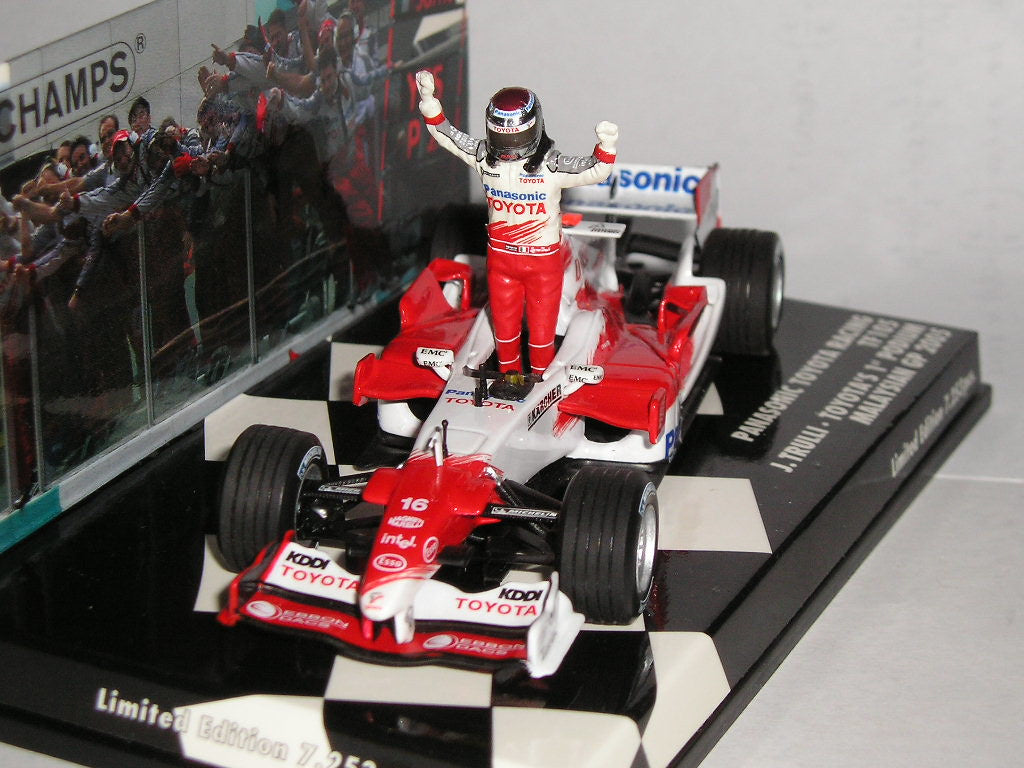 Panasonic Toyota Racing TF105 J.Truli – Toyotas erstes Podium