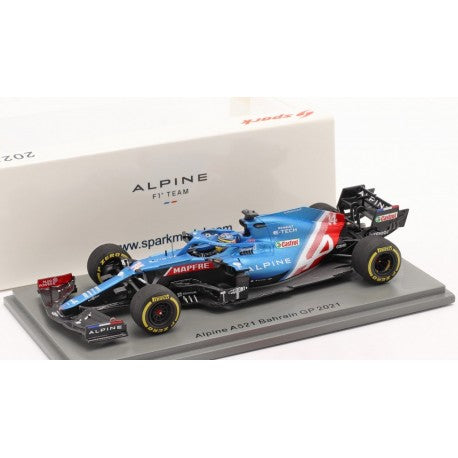 Alpine A521 Bahrain GP 2021 Fernando Alonso SPARK