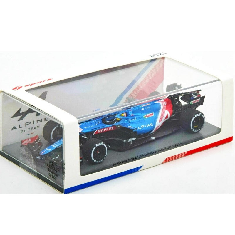 Alpine A521 Hungarian GP 2021 Fernando Alonso SPARK