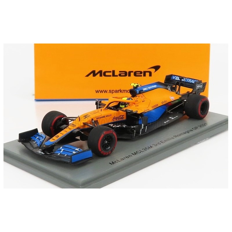 Mclaren MCL35M 3rd Emilia Romagna GP 2021 Lando Norris SPARK