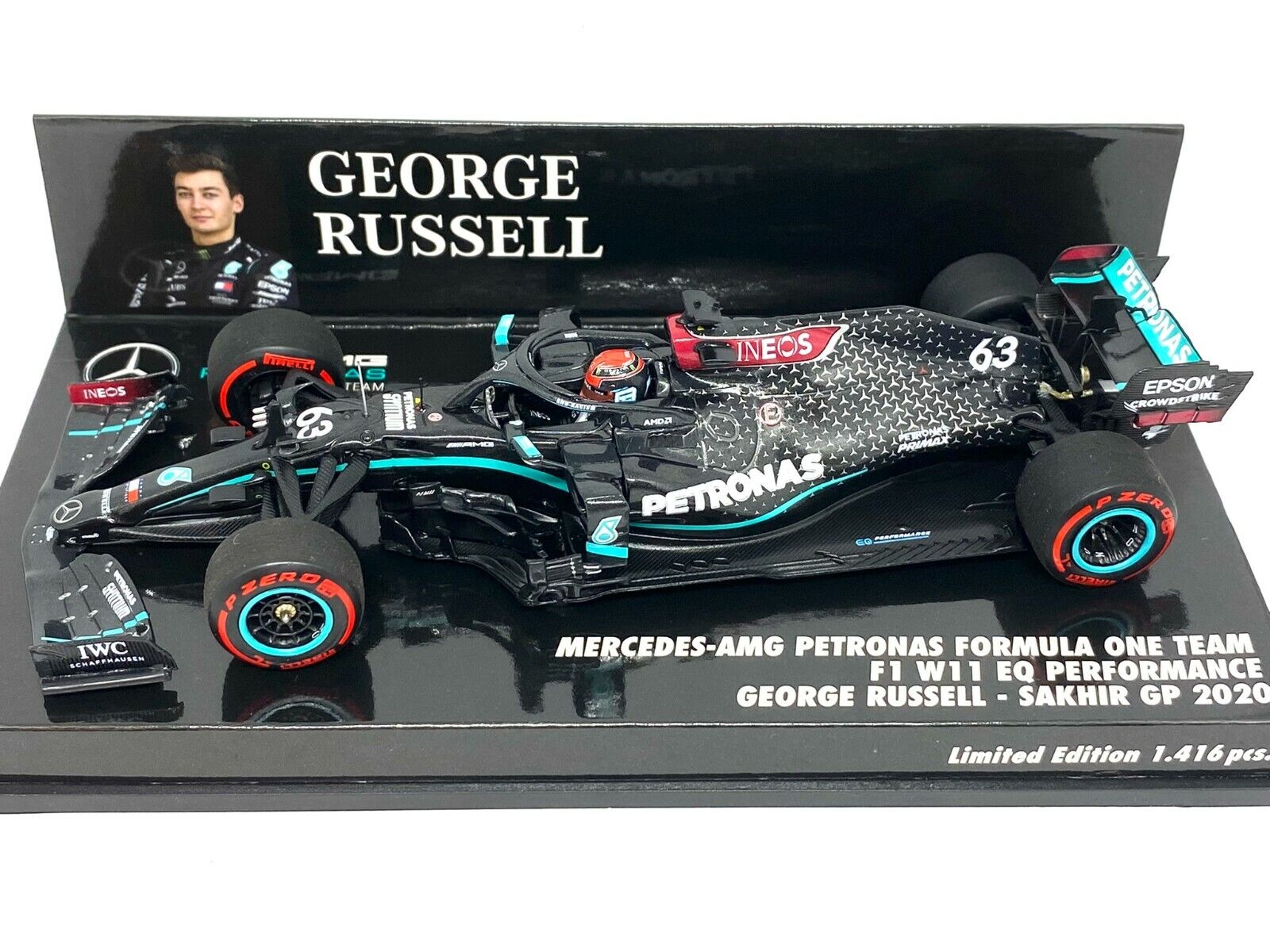 Mercedes FW43B George Russel Bahrain GP 2021