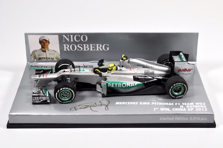 Mercedes AMG Petronas F1 Team WO3 N.Rosberg 1st Win, China GP 2012